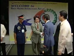 Arrivals of US Deputy Secr State John Negroponte and Japanese FM Aso News Clip