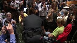 Protesters removed from US Senate health hearing Instructional Video