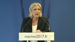 CLEAN : Le Pen calls on French interior minister to quit after attack News Clip
