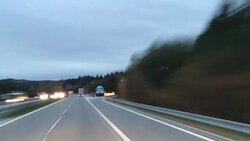 Driving car Stock Footage