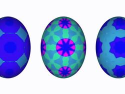 Easter Eggs Stock Footage
