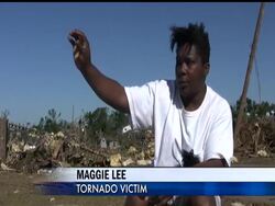 Maggie Lee and her family survived Wednesday's tornado in Tuscaloosa, Alabama by diving in a bathtub moments before the twister destroyed their home.   Everyone survived, but her granddaughter is in the hospital recovering from a head injury. Instructional Video