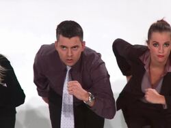 HD DOLLY: Business Competition Stock Footage