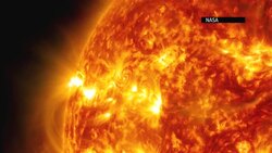 NASA released a spectacular video on Sunday from its Solar Dynamics Observatory of a flare erupting from the sun. (April 2) News Clip