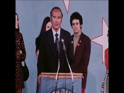 SYND TX 8 11 72 MGOVERN RECITES HIS TELEGRAM TO NIXON News Clip