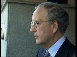 USA: US ENVOY TO N.IRELAND GEORGE MITCHELL PRESS CONFERENCE News Clip