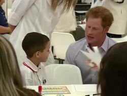 Prince Harry visits rehabilitation hospital in Brasilia News Clip