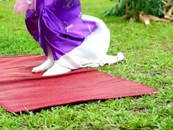 Asian dance local performances show Stock Footage