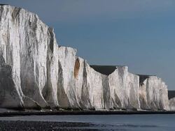 General views of South Downs Stock Footage
