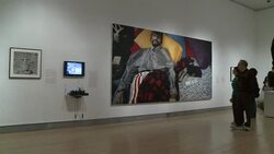 CLEAN: Controversial 'HIDE/SEEK' exhibit in plain sight News Clip