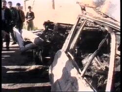 Lebanon/Israel - Rocket Attacks / Aftermath News Clip