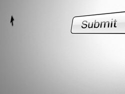 Submit Button Click Stock Footage