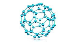 HD : Molecule Model Structure 360 degree Rotating, Loop-able. Stock Footage