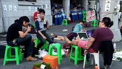 CLEAN : Protesters vow to escalate action over student suicide News Clip