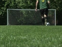 Scoring goal Stock Footage