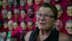 A look at the costumes and masks popular in this year's street carnival News Clip