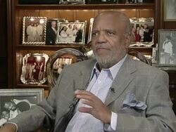 Motown Founder Berry Gordy Press Conference On Michael Jackson Stock Footage