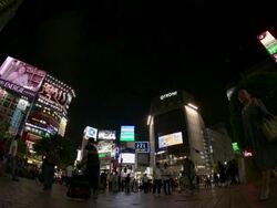 Pedestrians at Shibuya crossing. Tokyo, Japan. Stock Footage