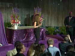 SPEECH: Jennifer Lopez unveiling statue at the Jennifer Lopez CD Signing and Album Release Party For 'Love' at Hollywood CA. (Footage by WireImage Video/GettyImages) Stock Footage