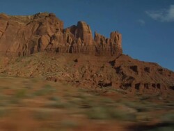 Passing Rock Stock Footage