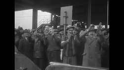 Firemen at Ford auto factory in River Rouge, MI, join strike of autoworkers' union News Clip