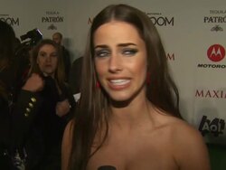 INTERVIEW: Jessica Lowndes on why attending the Maxim. (Footage by WireImage Video/GettyImages) Stock Footage