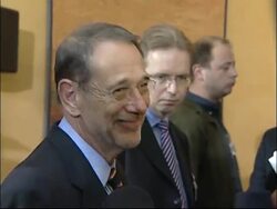 WRAP Ivanov handshake with Jung, 
Solana on Kosovo; ADDS Albanian FM on Kosovo News Clip