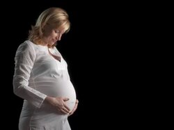 HD: Happy Pregnant Woman Stock Footage