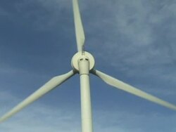 Wind Power in Japan Stock Footage