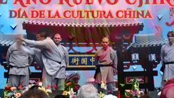 CLEAN : People gather in Costa Rica's capital to celebrate Chinese New Year News Clip