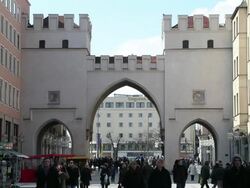 General Views Of Munich Stock Footage