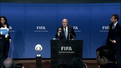 CLEAN: Archives images of FIFA President Sepp Blatter News Clip
