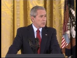 US President comments on Iraq, Iran's weapons controversy, NKorea Instructional Video