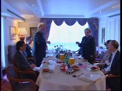 UK: LONDON: CHANCELLOR GORDON BROWN G-7 PRESS CONFERENCE News Clip