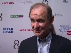 INTERVIEW: David Boies on why he came out tonight at The American Foundation For Equal Rights & Broadway Impact Present 8 Stock Footage