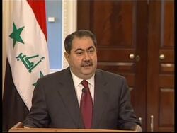 Rice and Iraqi counterpart meet, comments News Clip