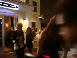 Sofia Vergara at Prime 112 Steakhouse in Miami Bea Stock Footage