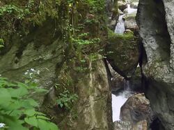 HD: Small Waterfall In The Forest Stock Footage