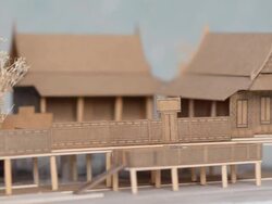 shift focus thai house style Stock Footage