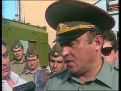 Armenia - Grachev In Georgia News Clip