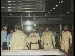 PAKISTAN: ISLAMABAD: ARMY SHUTS AIRPORT &amp; TV STATIONS (2) News Clip