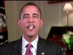 President Barack Obama says Medicare will exist for many more years, thanks to new legislation that helped put the health care program for America's seniors on stronger financial footing. News Clip