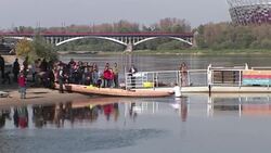 CLEAN : Old school sailboats return to Polands mighty Vistula News Clip
