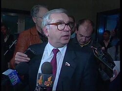 RUSSIA: US DEFENCE SECRETARY PERRY'S APPEAL TO PARLIAMENT News Clip