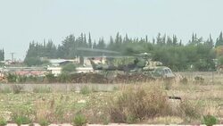 CLEAN : Syria: Russian fighter planes take off from Hmeimin air base News Clip