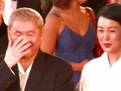 65th Venice Film Festival - Achilles and the Tortoise Red Carpet Stock Footage