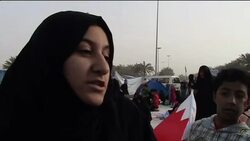 Protests continue in Manama's Pearl Square News Clip