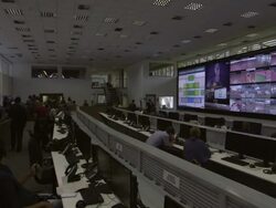 Extraordinary Secretariat of Security for Major Events (SESGE) in Brasilia Stock Footage