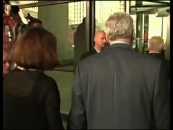 WRAP Former media mogul arrives for court hearing ADDS leaves court Instructional Video