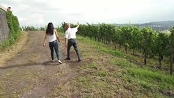 CLEAN : Syrian refugee soon-to-be crowned German Queen of wine News Clip